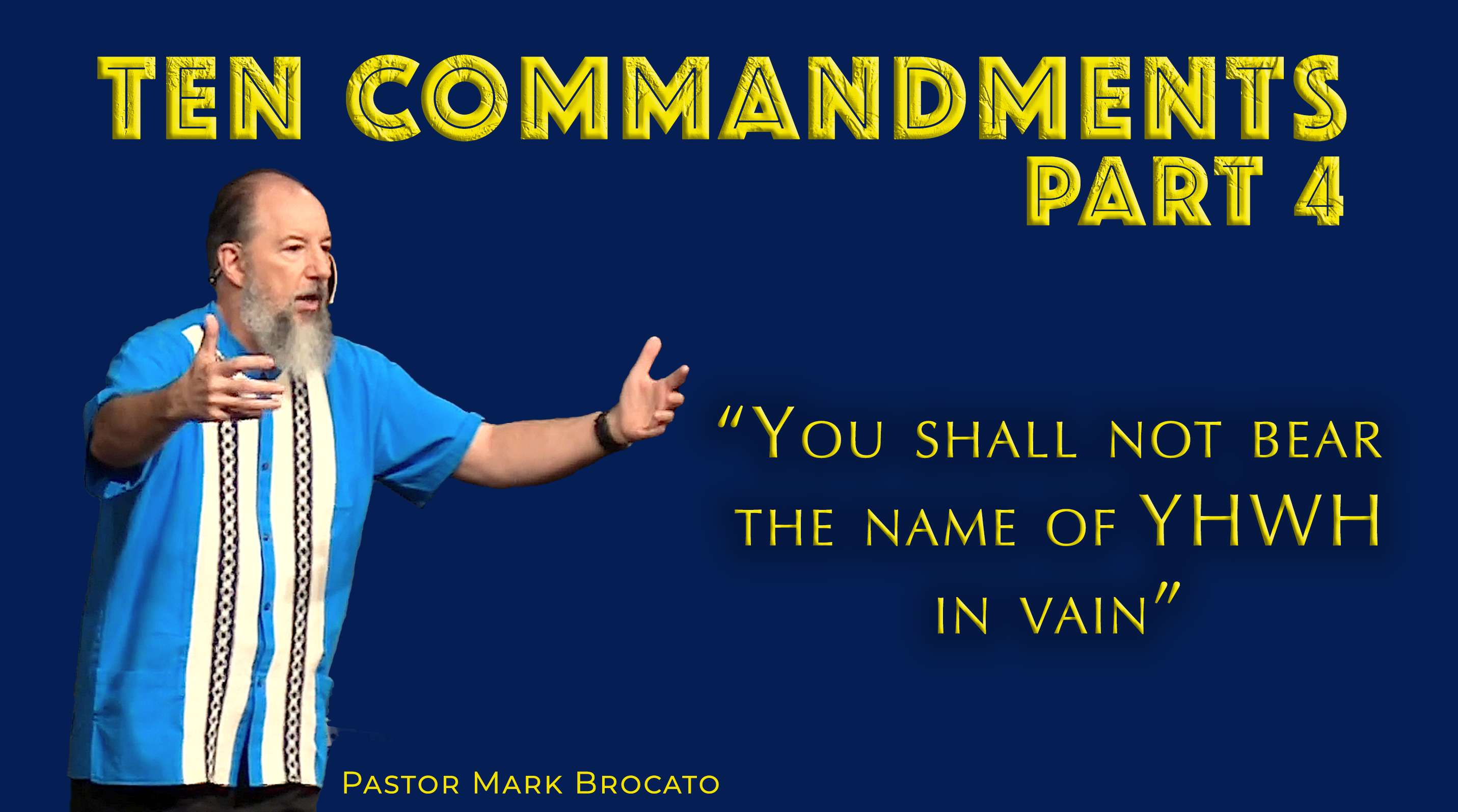 Commandment III